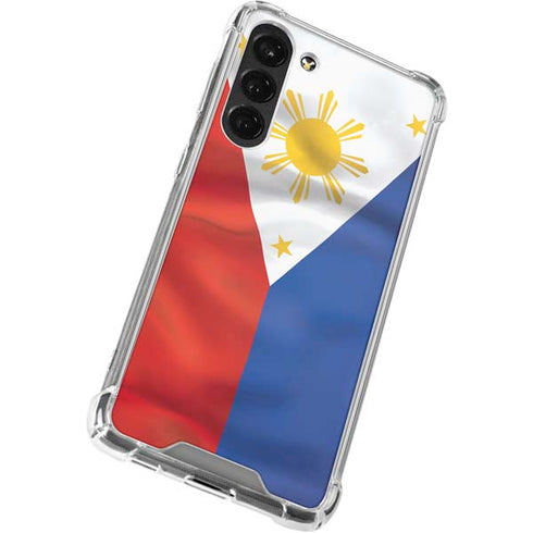 Philippines Flag Galaxy S23 Plus Clear Case